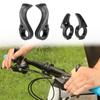 Mountain Bike Deputy Handle Replacement Horn Shape Adjustable Handlebar Thumb Grip Bicycles Extension Handlebar