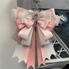 Anime DIY Itabag Double Layer Bow Ribbon Pendant Lolita Handbag Soft Durable Bag for School Travel Cosplay