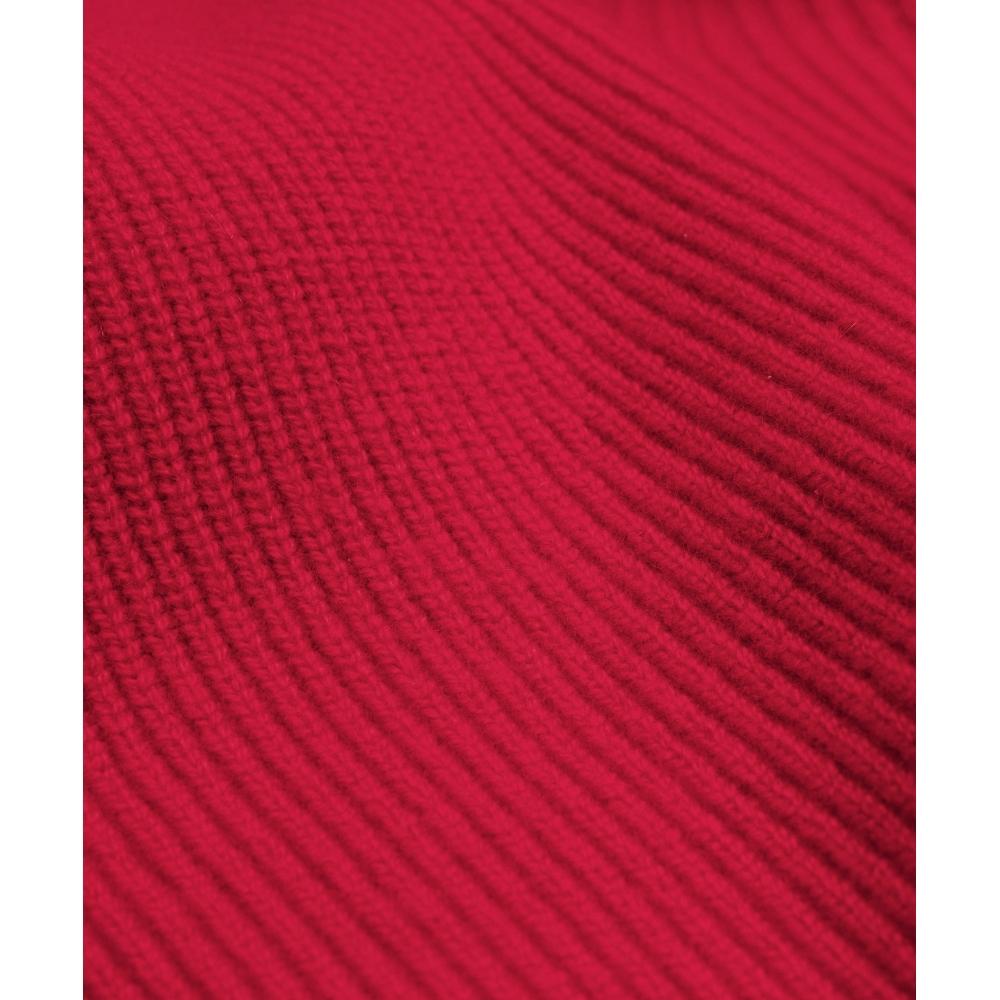 Lululemon Oversized Cashmere Funnel Neck Sweater Dark Red