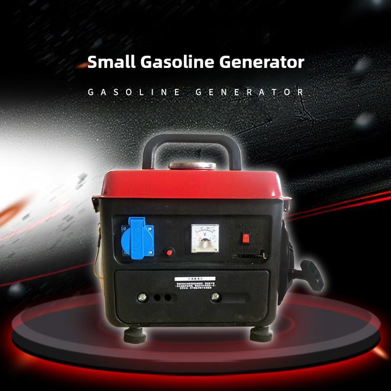650W Household Small Gasoline Generator Portable 220V Low Noise Mini Fixed Frequency Generator