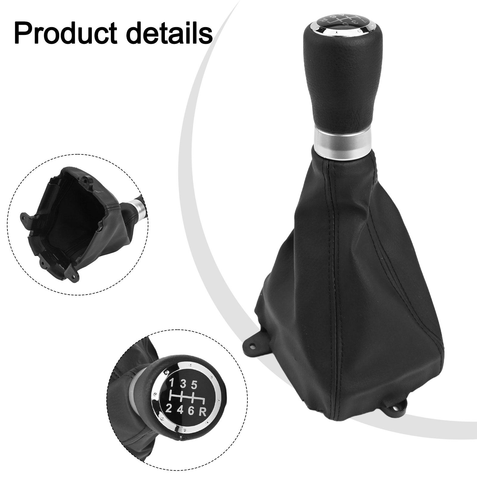 

6 Speed Gear Shift Knob Boot for For HONDA For ACCORD VIII 2008 2014 ABS and PU Leather Material Easy Replacement China Mainland