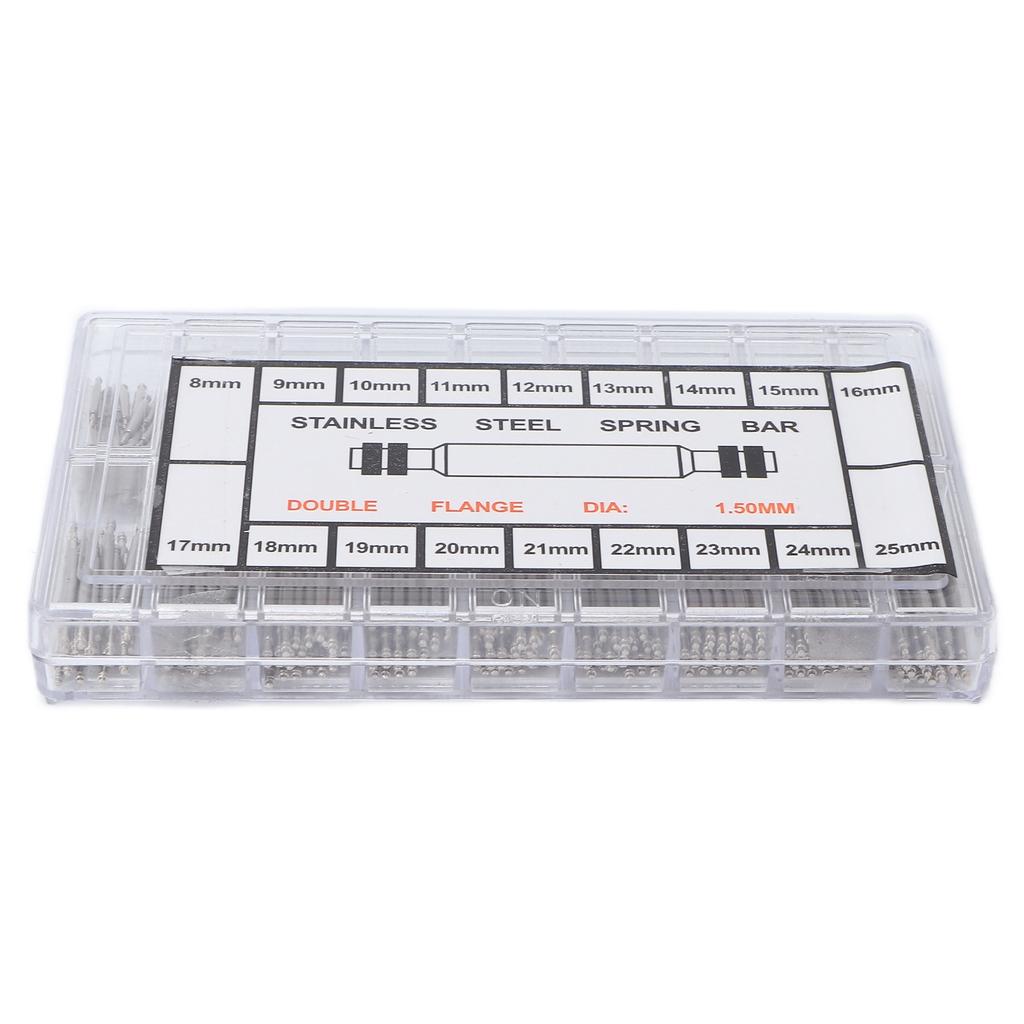 360pcs Strap Link Pins Watch Strap Quick Release Spring Bars for Watchband Replacement Watch Repair