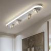 Rotatable LED Ceiling Spot Light Adjustable Track Lighting Fixture For Living Room Bedroom Balcony Clothing Store Indoor Home De