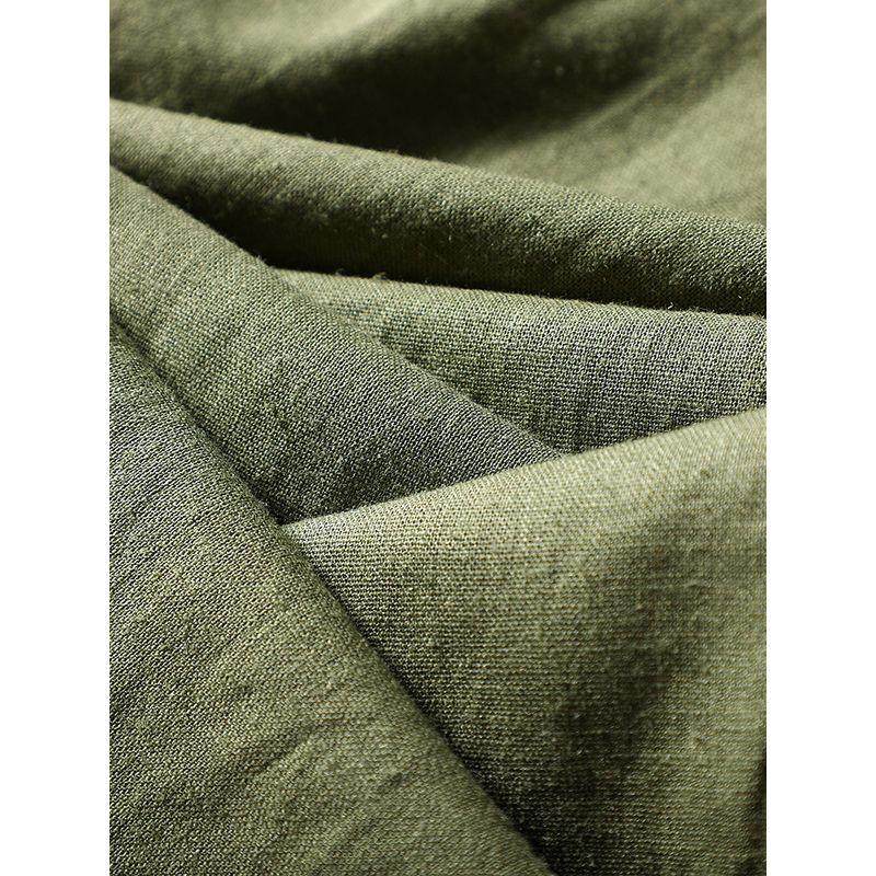 Linen Pants Men's Summer Straight-leg Thin Cotton Linen Pants Export Men's New Clothes Men's Casual Trousers Blended Men's Pants