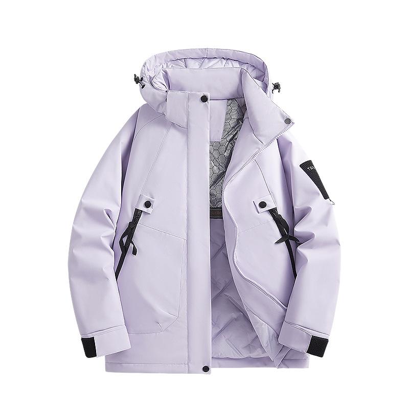 Winter Couples Models Cotton Jacket Warm Machine Quilted Cotton Jacket Graphene Heating Cotton Workers Fashion Casual Jacket