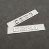 3d ABS Chrome Black Logo C220 Emblem Letters Car Trunk Badge For W204 W205 C 220 C220 Sticker Accessories