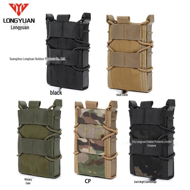 Outdoor Tactical MOLLE 5.56 Single Magazine Pouch - Military Sport Accessory