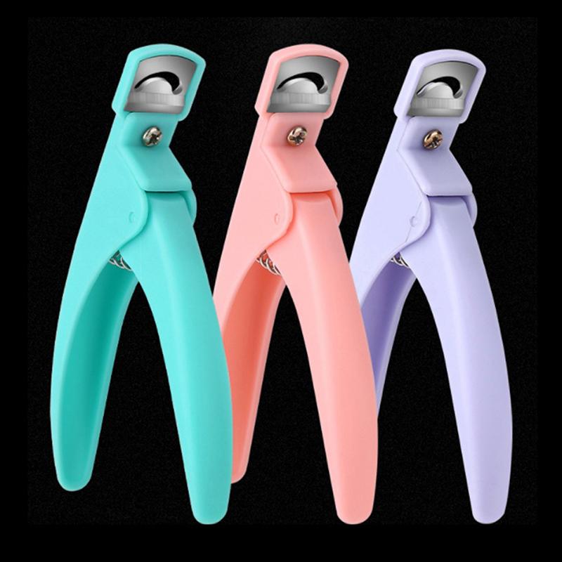 Diy French Uv Gel False Fake Nail Salon Manicure Art Tip Toe Cutter Clipper