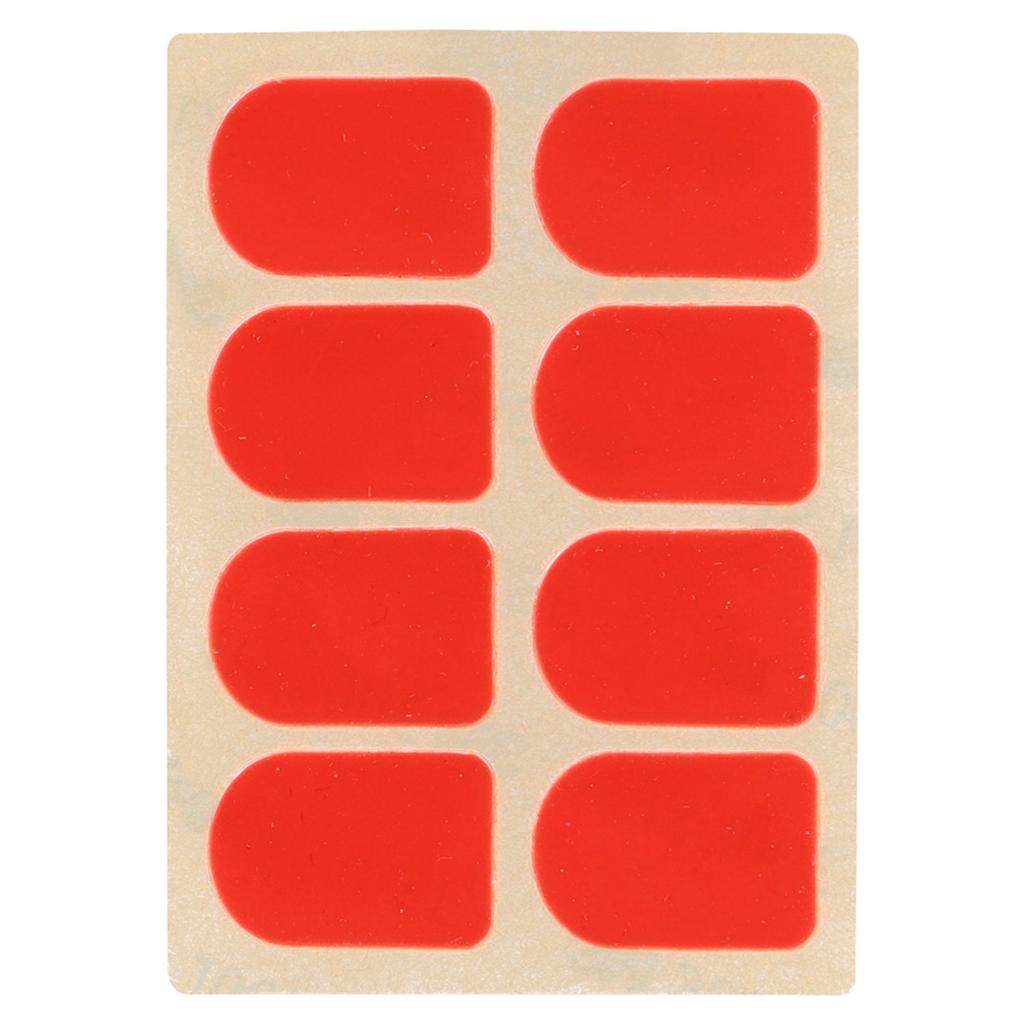 4 Arkusze Poduszki na Ustnik Klarnetu Nakładki na Ustnik Saksofonu Sopranowego Podkładki z Mocnym Klejem Łatwe w Użyciu