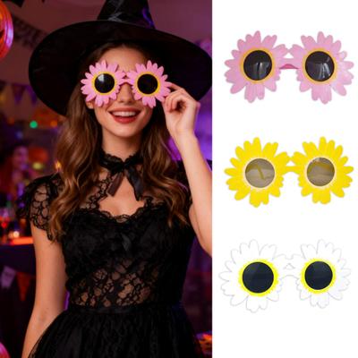 Solrosglasögon Roliga Clownsolglasögon Vuxna Skräckfilmskostym för Sommar Strand Poolparty Halloween Cosplay