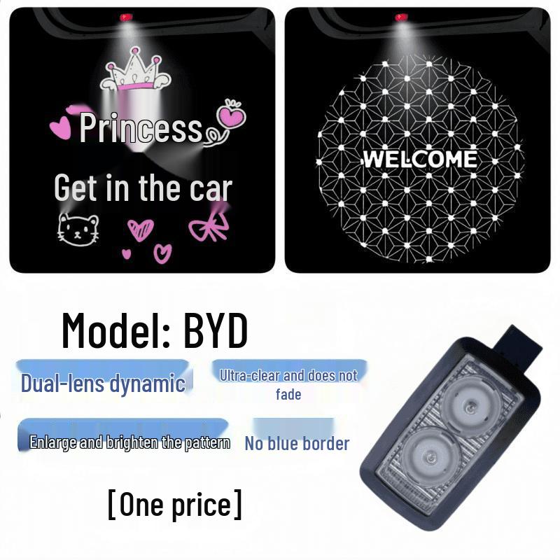 Equation Leopard Titanium Dynamic Car Door Welcome Light - Leopard 5/7/3 Models