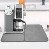 Silicone Countertop Protector Drain Mat Non-slip For NC700 NC701 Ice Cream Maker Absorbent Mat Coffee Dish Draining Mat Drying