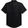Polo Ralph Lauren Ss24 Solid Color Logo Embroidered Single-Breasted Short Sleeve Shirt Men shirts Black MNPOWOV1N820768-001