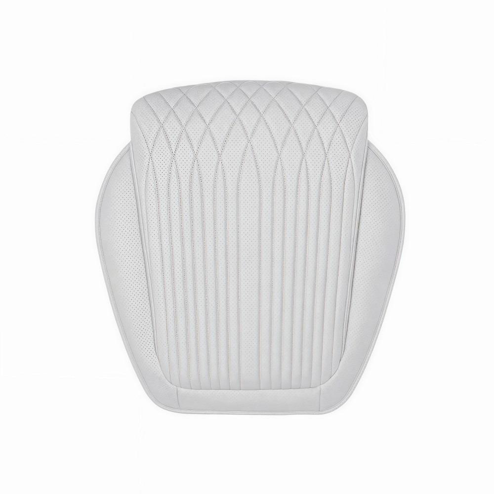 Breathable Car Seat Pad Nappa Leather Four Seasons Cushion Auto Universal