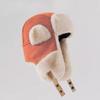 Fleece Winter Plush Hat Thickened Lei Feng Cap Fashion Ear Protective Hat  Outdoor