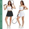 Foreign Trade Fitness Yoga Pleated Skirt Training Running Sports Short Dress Anti-exposure Badminton Golf Short Tennis