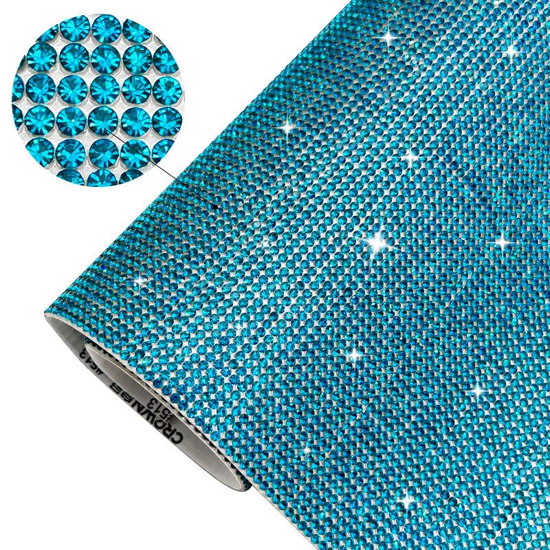 Self-Adhesive Rhinestone Sheets for DIY Car Decoration and Jewelry