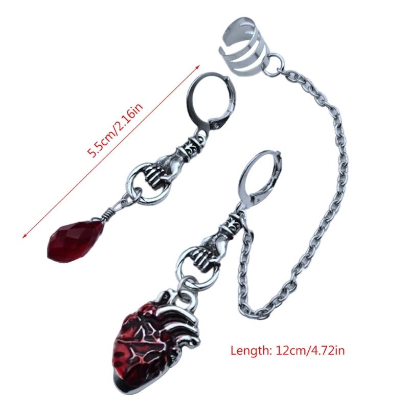 Pendientes colgantes con forma de corazón, joyería de regalo, pendientes colgantes vintage para mujeres, adolescentes, madres, amigas y novias.