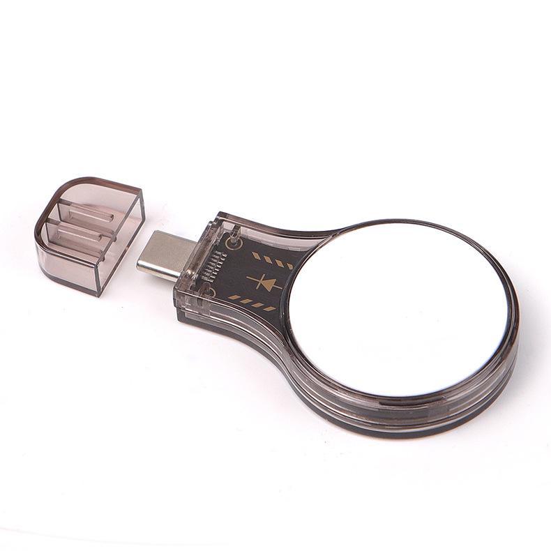 

Прозрачное магнитное беспроводное зарядное устройство 3-в-1, совместимое с iPhone 14, наушниками и iWatch. Single watch charger прозрачный