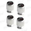 Aluminum For John Cooper Works JCW Logo Mini Cooper R59 R60 R61 F55 4pcs Car Decor Wheel Tire Valve Caps Stem Cover Accessories