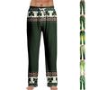 Masculino St. Calça de Dormir para Casa com Estampa do Dia de São Patrício