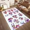 Digital Circus Area Rug Design for Study Room Dormitory Kitchen Living Rooms Anti-slip Rug Decorate Offices