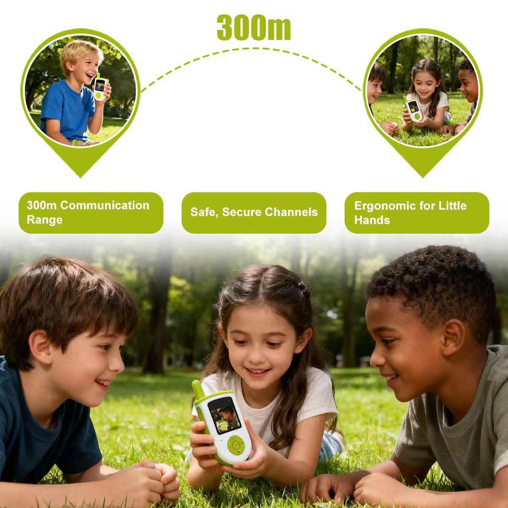 Long-Range Children's Walkie-Talkie with Video Call for Parent-Child Interaction