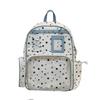 Star Transparent Ita Bag High Capaci Mochila Student Mochilas Mujer Daily Using Backpack Bolsas Feminina Bags for Woman