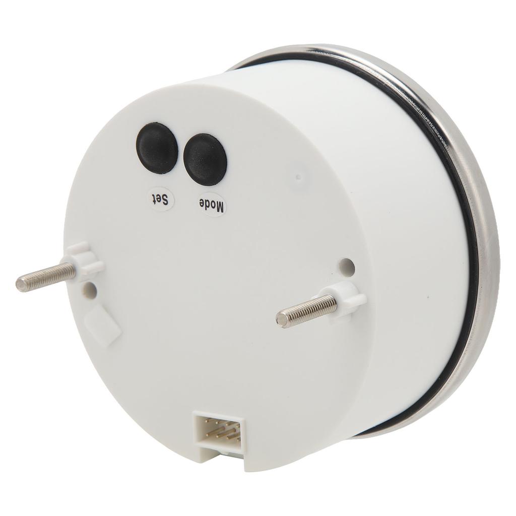 85mm Digitale Wassertemperaturanzeige LED-Hintergrundbeleuchtung Hochpräzise IP67 Wasserdicht Multifunktionsanzeige Für Yachten Schiffe