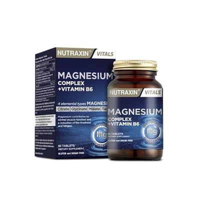Nutraxin Magnesium Complex 60 tobolek Vitamin B6