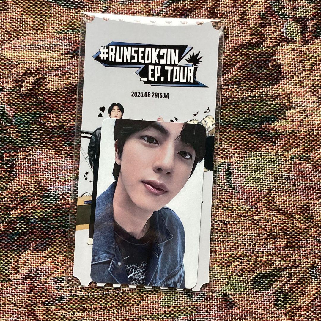 

[USED] RUNSEOKJIN_EP.TOUR 6/29 BTS JIN trading card