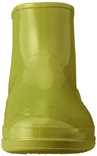 Fukuyama Rubber Women's Colorful Gardening Boots, My Garden 3, Green, Size M