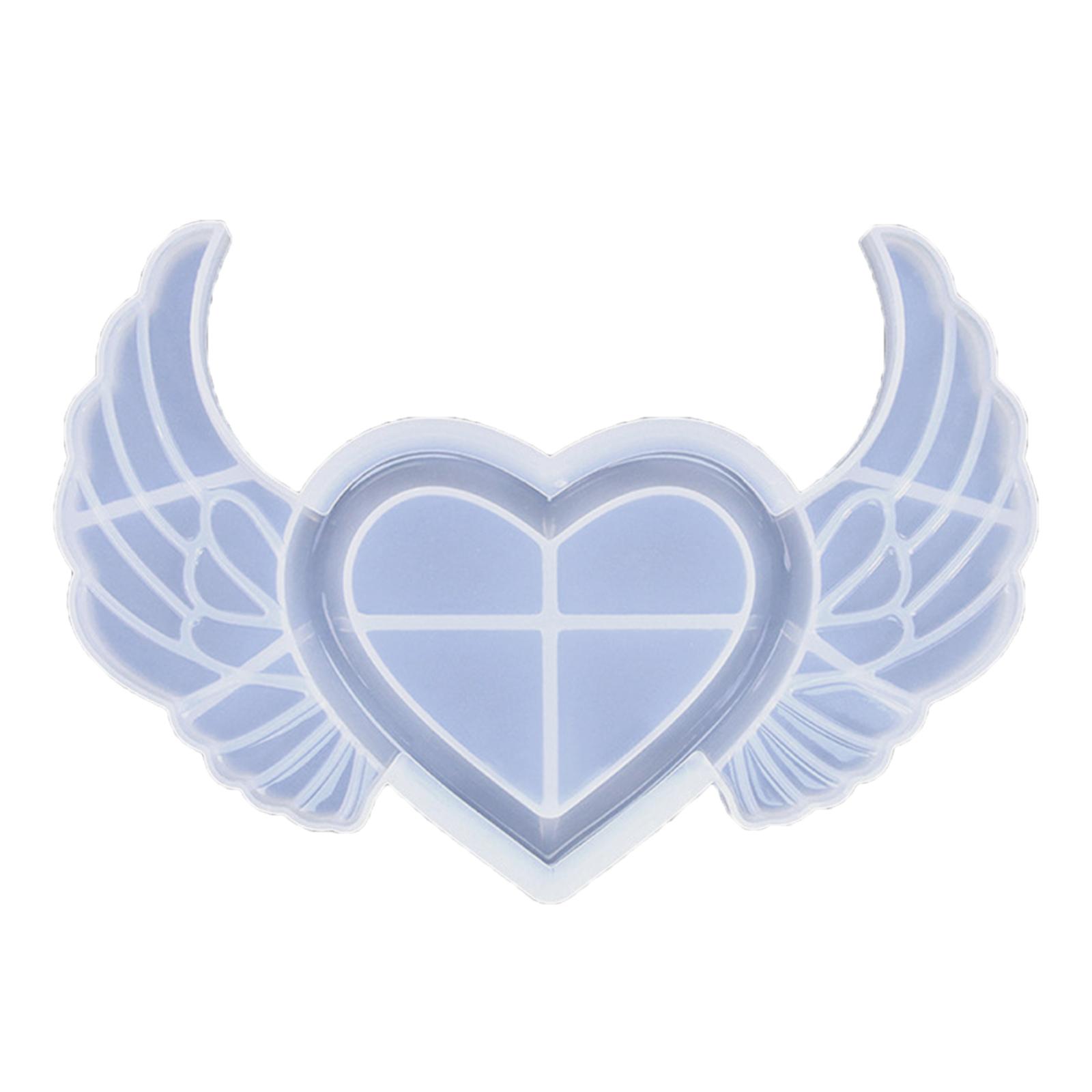 

Силиконовая форма для хранения подносов, формы для тарелок в форме сердца, силиконовые текстурные формы для украшений, инструмент для поделок, идеальный для поделок 3