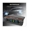 Kabelloses Solar-TPMS LCD Auto-Reifendrucküberwachungssystem mit 4 externen Sensoren Solar Automatisch