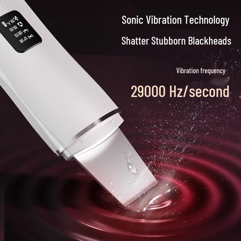 Ultrasonic Facial Cleanser & Blackhead Remover with EMS Ion Technology