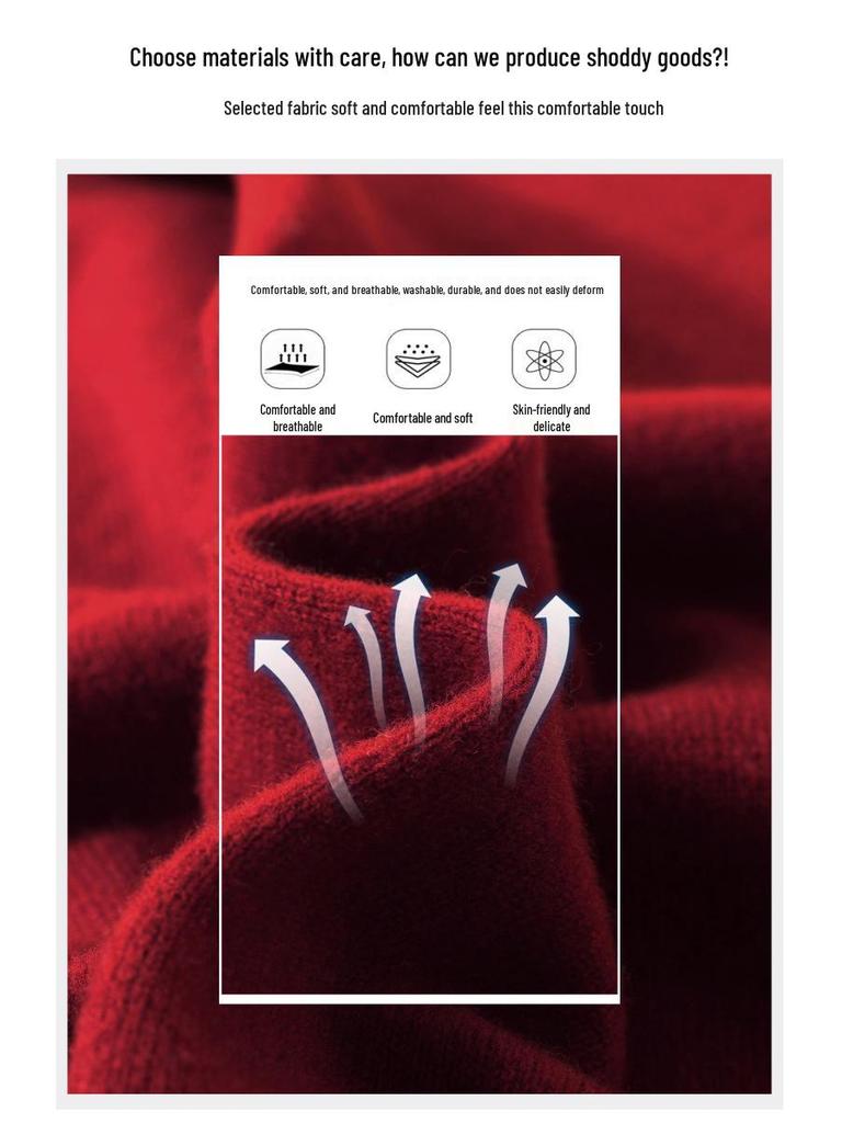 2025 Women's Plus Size Wool Sweater - 100% Wool Winter Base Layer, Loose Fit Fashionable Innerwear for Women