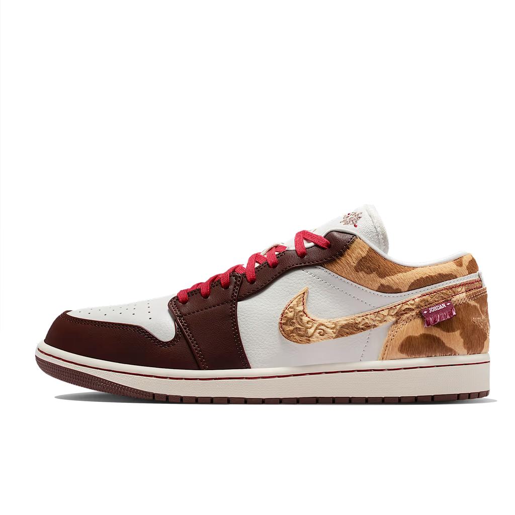 Jordan Air Jordan 1 FOMO Horse Year Limited CNY Edition, Shopping Bag Low Top Vintage Basketball Shoes Men's Red IQ5321-121(Team358-)