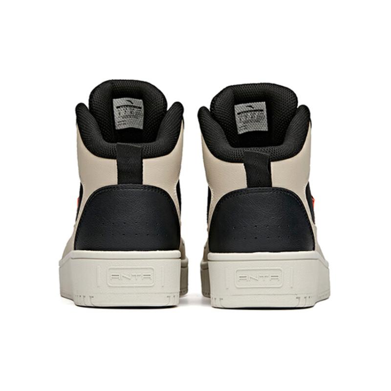 Anta Life Collection Textile, Synthetic Leather Abrasion Resistant Thermal Coverage Slip Resistant High top Sneakers 912038010-12