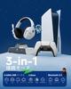 NUBWO Wireless Gaming Headset with Base Mute 100 Hours of Continuous Low FPS Game Headphones for and PS4 Mic, Station, Function, Use, Lightweight,