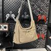 Large-capacity bag women's summer versatile new casual shoulder messenger bag class commuter tote bag
