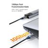 CABLETIME USB A to USB C Cable 10Gbps 3A USB 3.2 Cable 60W QC 3.0 Data Transfer for SSD Enclosure Phone Charging Data Sync