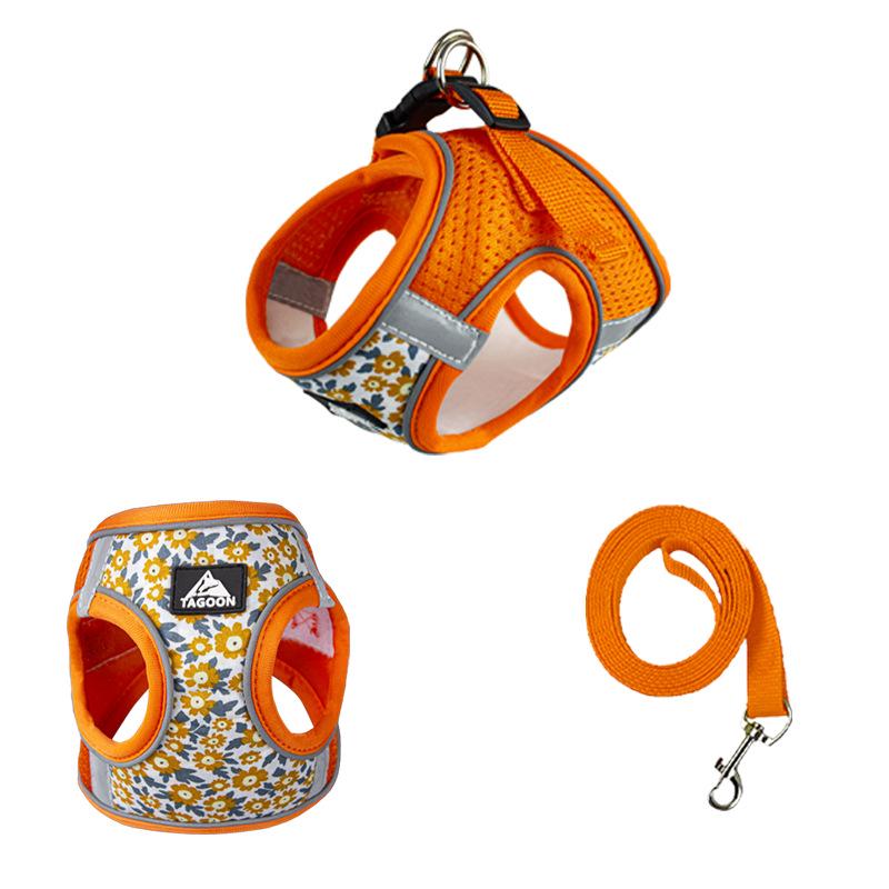 Reflective Anti-Escape Summer Cat Harness - Breathable Vest-Style Leash