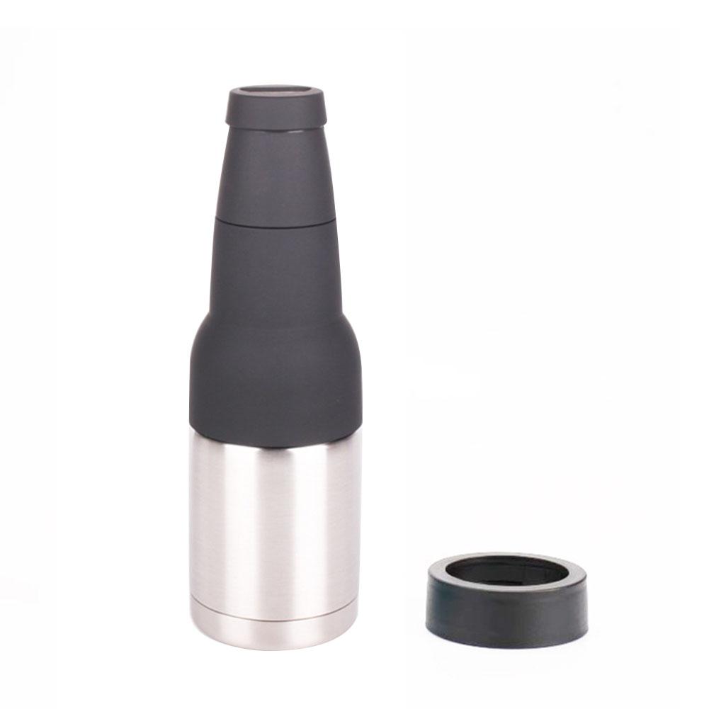 Double Walled Can Cooler with Opener Beverages Bottle Cooler Fits 12 Oz Standard Can Coffee Accessories Men Dad Birthday Gifts