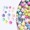 Star Heart Shape Beads For Kids Colorful Loose Beads Hair Tie Accessory For Creative Braiding And Crafting Project Supply