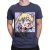 Usagi Tsukino Purple Funny 100 Cotton TShirt Tsukino Usagi Tees Tops For Unisex