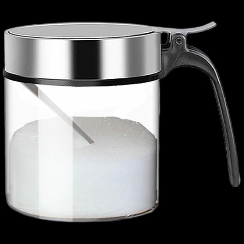 Huí Huáng M 300ml Glass Spice Jar with Spoon
