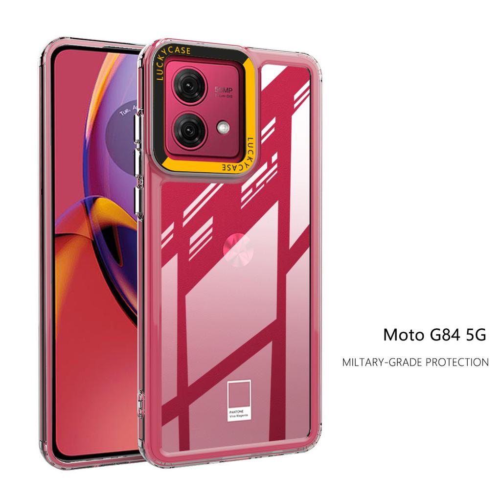 For Motorola Edge 50 Pro Case Hard PC Transparent Shockproof Protective Back Cover Case For Moto Edge 50Pro 40 Neo Edge30 Shell