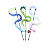 New Pet Products Colorful Plush Strips Funny Cat Stick Cat Toy Bell Decompression Interactive Cat Toy