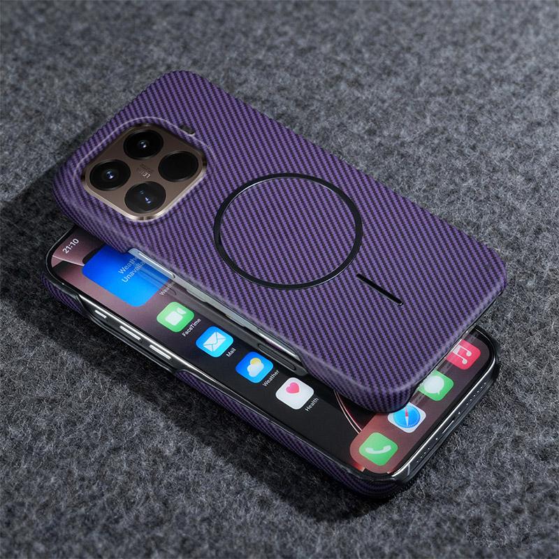 For Xiaomi Mi 15T Pro Case Hard PC carbon fibre magnetic MagSafe Protective Back Cover For Xiaomi Mi 15T 14T Pro Phone Shell