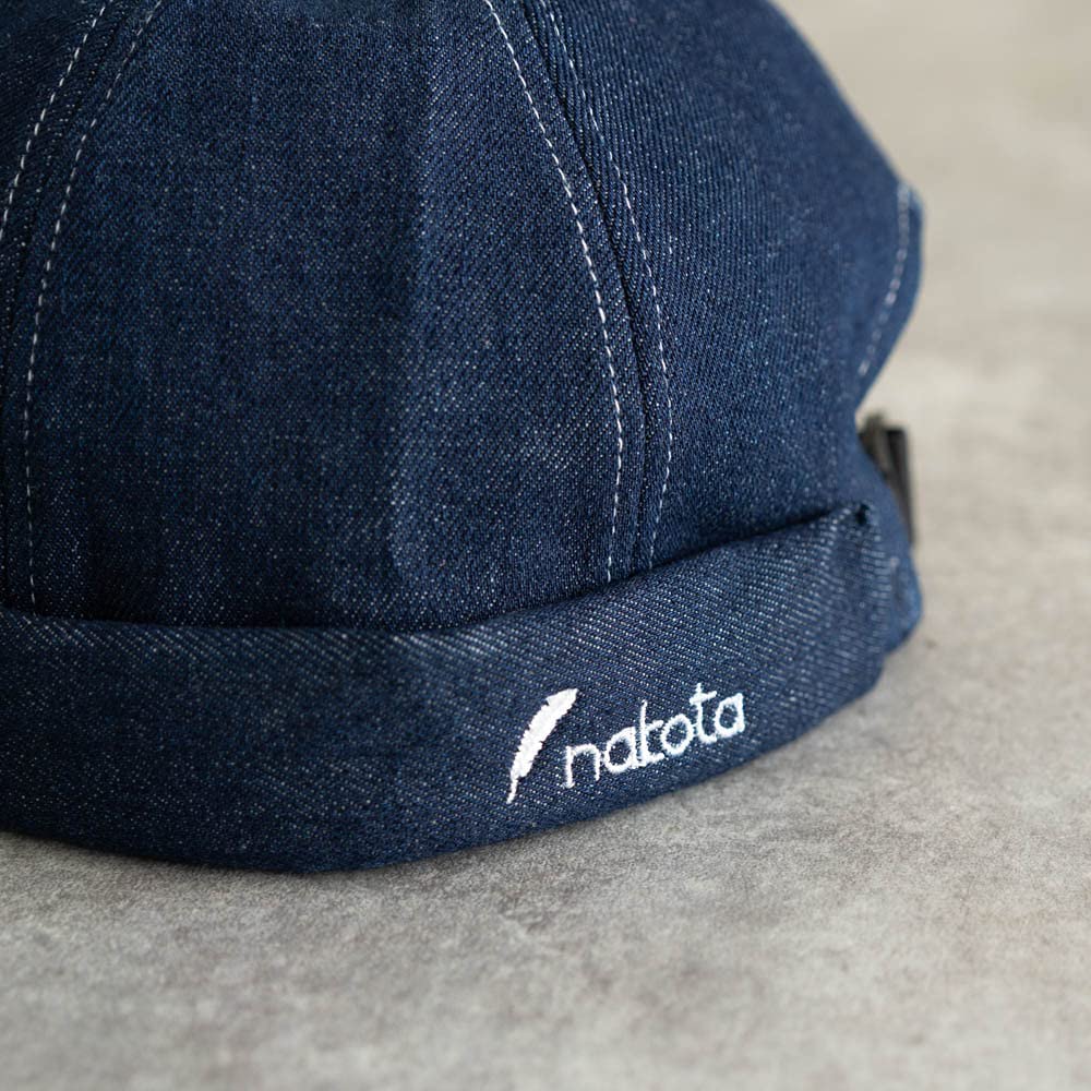 Nakota Denim Sweat Roll Active Denim Roll One Size Fits Distressed Wash Cap, Cap, Fisherman's Cap, All,